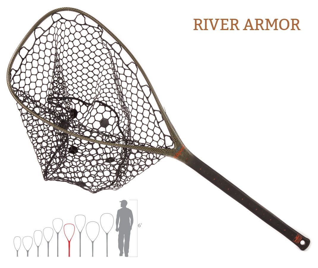 Fishpond Nomad El Jefe Net- River Armor With Scale