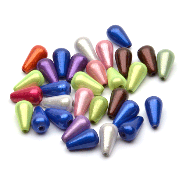 MFC Teardrop Streamer Beads