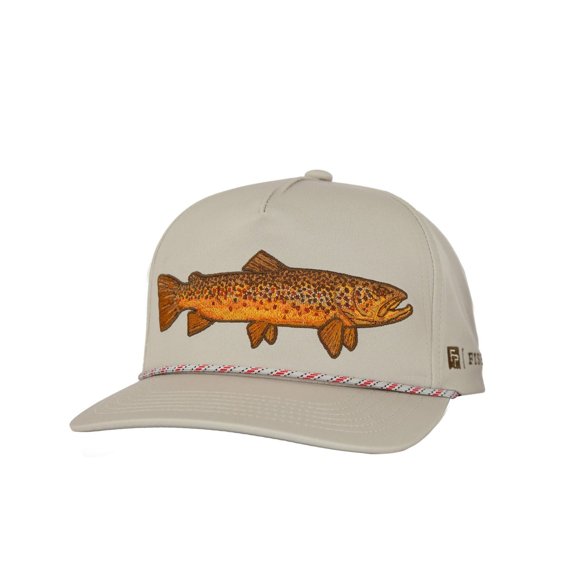 Fishpond Hometown Hat - Sand, front three-quarter view