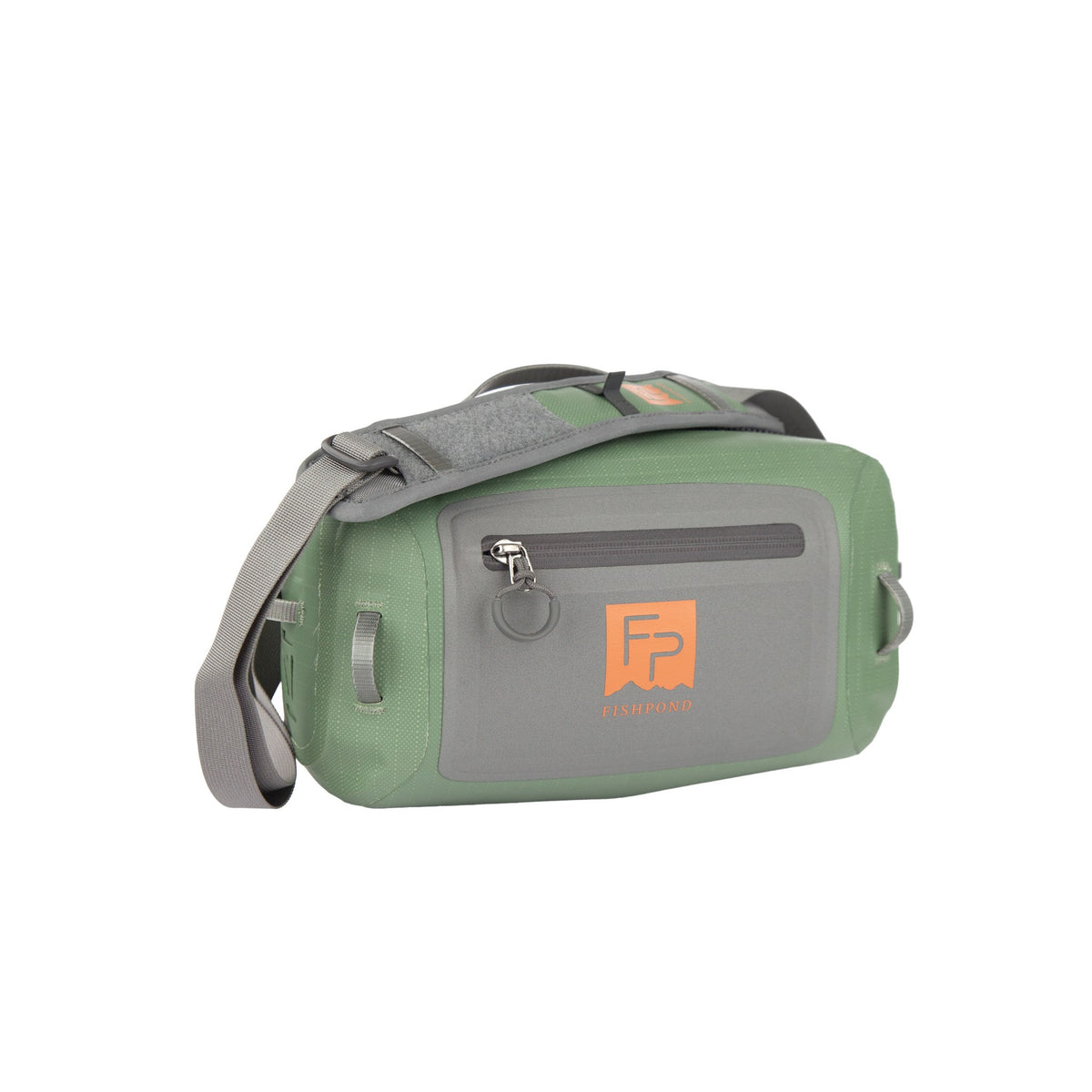 Fishpond Thunderhead HD Small Lumbar, Yucca, front view