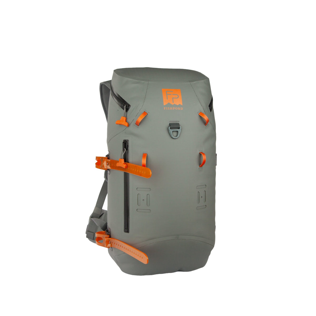 Fishpond Thunderhead HD Backpack, Overcast Grey, front view