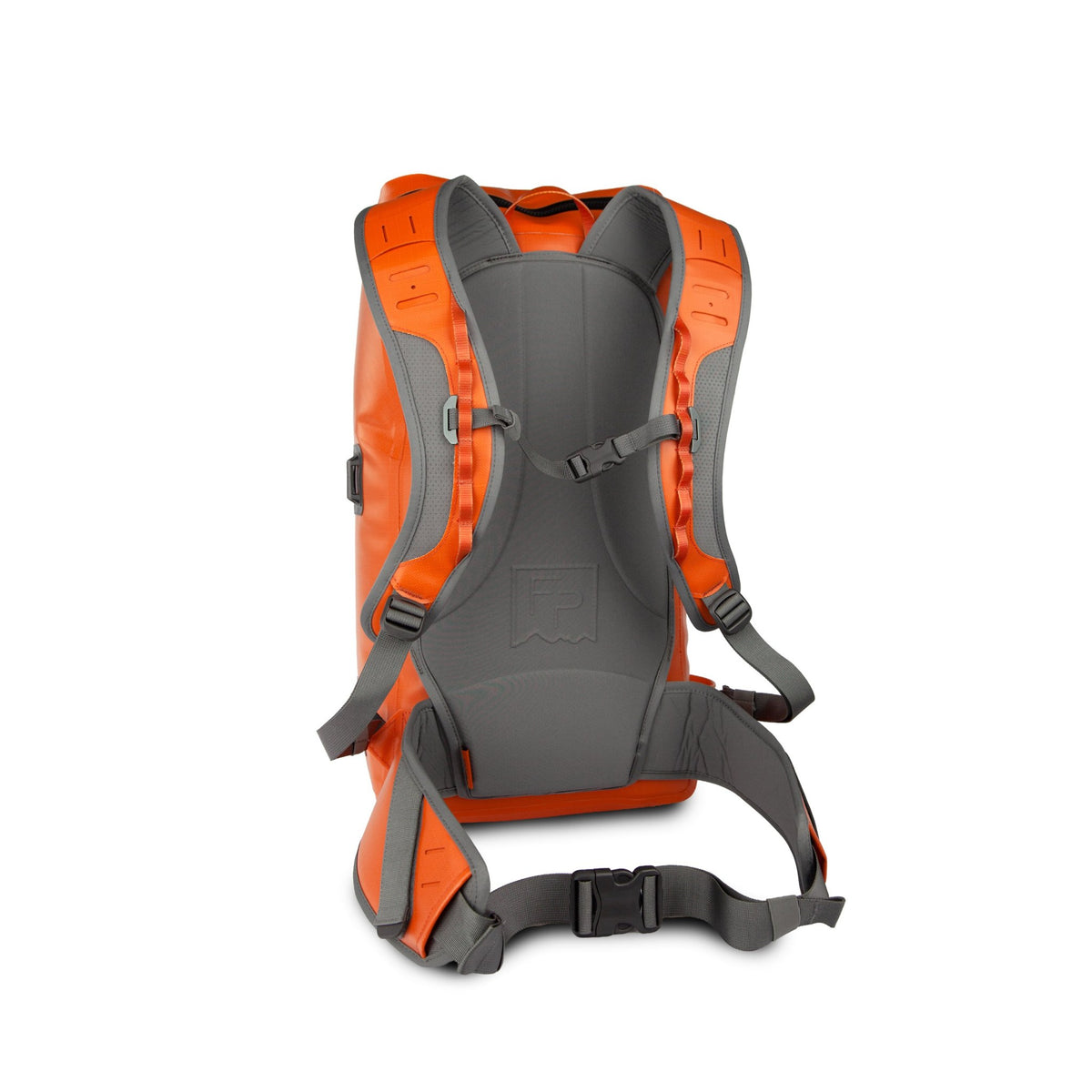 Fishpond Thunderhead HD Backpack, Cutthroat Orange, back view