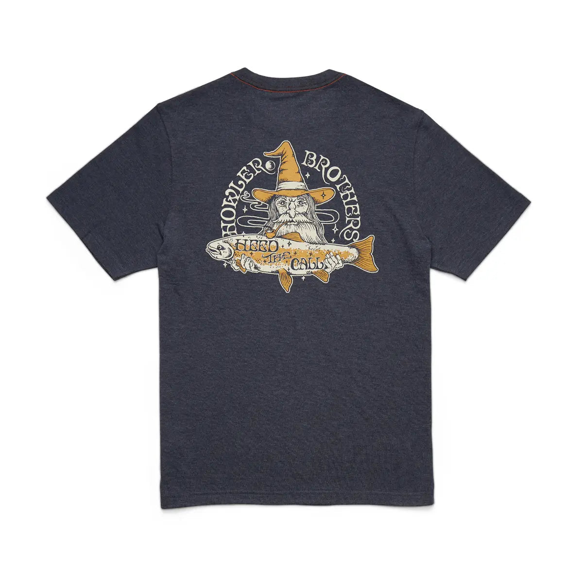 Howler Brothers Blended T-Shirt - River Wizard : Navy Heather