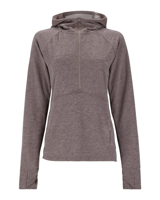 SIMMS WOMEN'S BUGSTOPPER HOODY HERON HEATHER