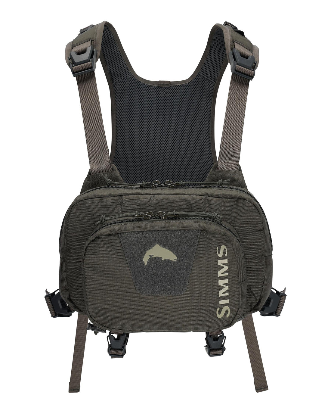 SIMMS TRIBUTARY HYBRID CHEST PACK BASALT