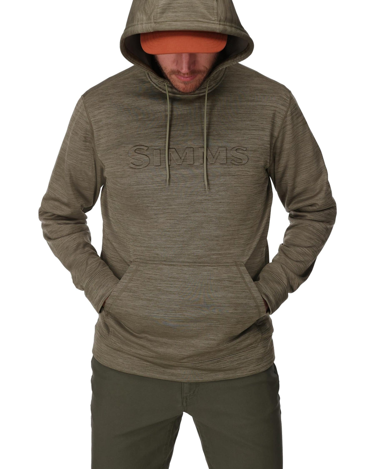 SIMMS CHALLENGER HOODY - LODEN HEATHER