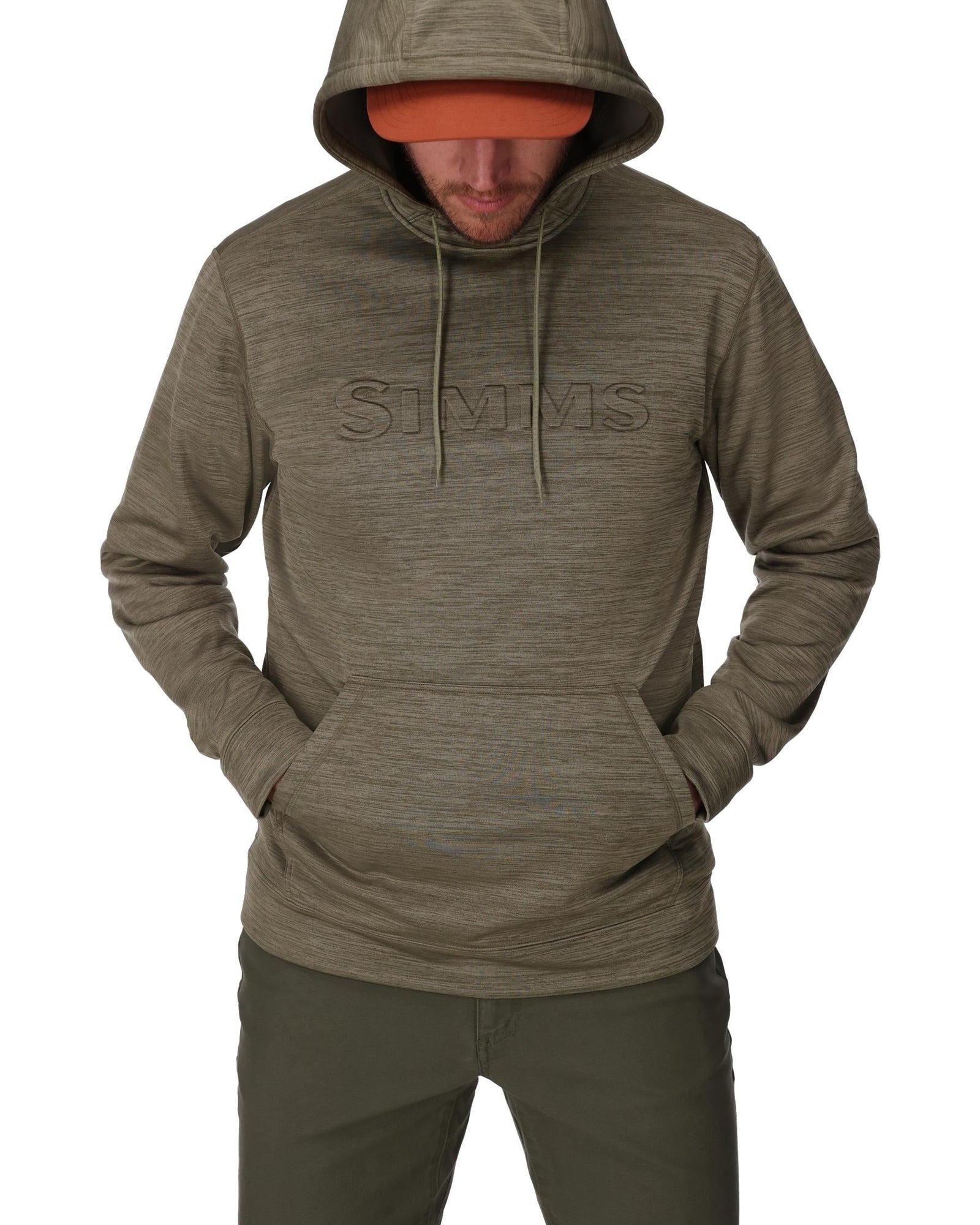 SIMMS CHALLENGER HOODY - LODEN HEATHER