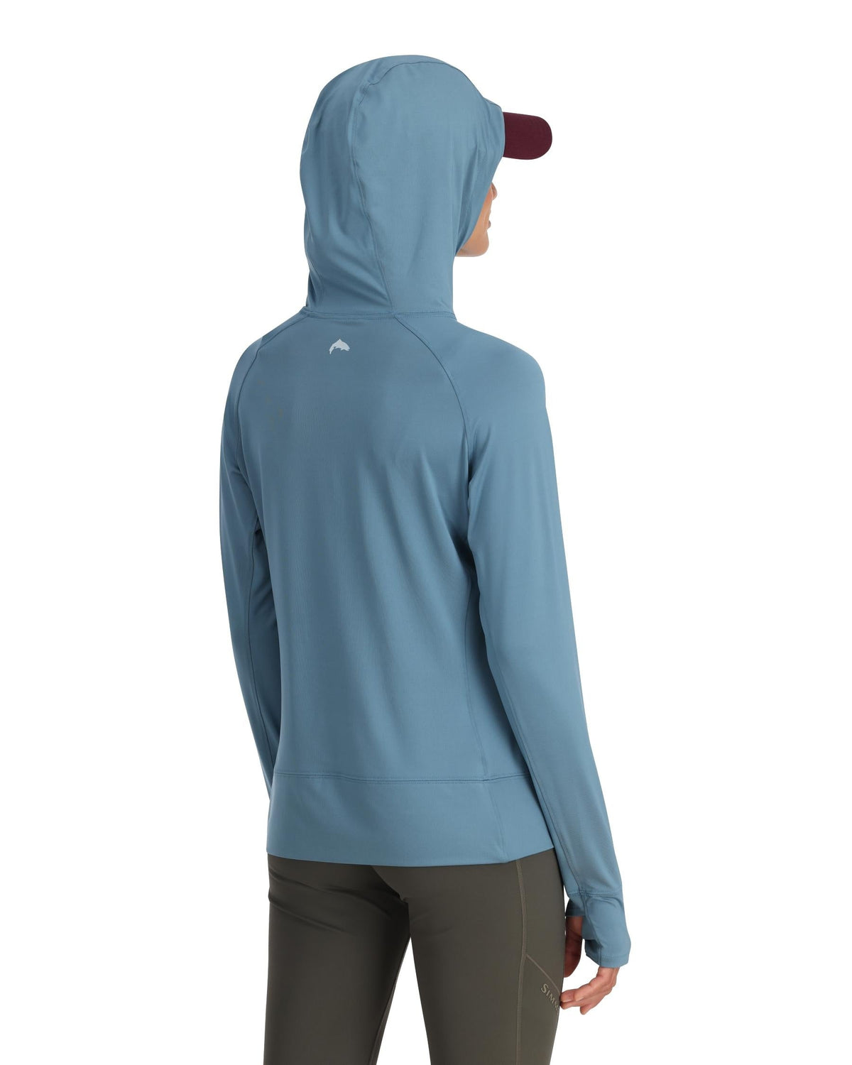 SIMMS WOMEN&#39;S SOLARFLEX HOODY FULL-ZIP NEPTUNE
