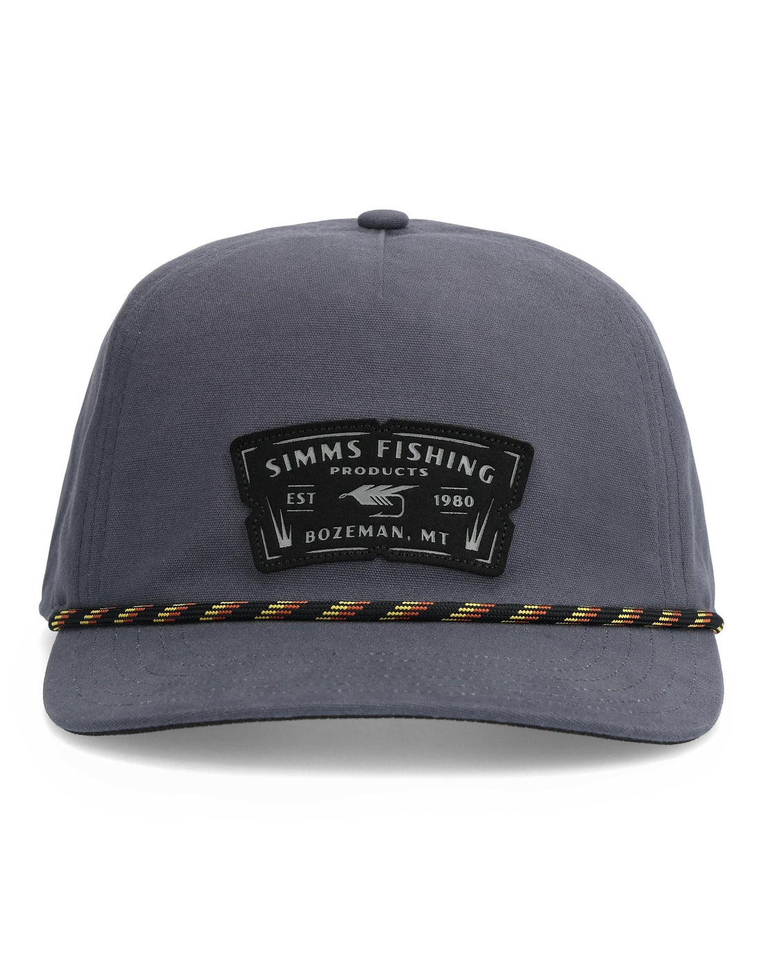 SIMMS DOUBLE HAUL ROPE CAP DARK GUNMETAL