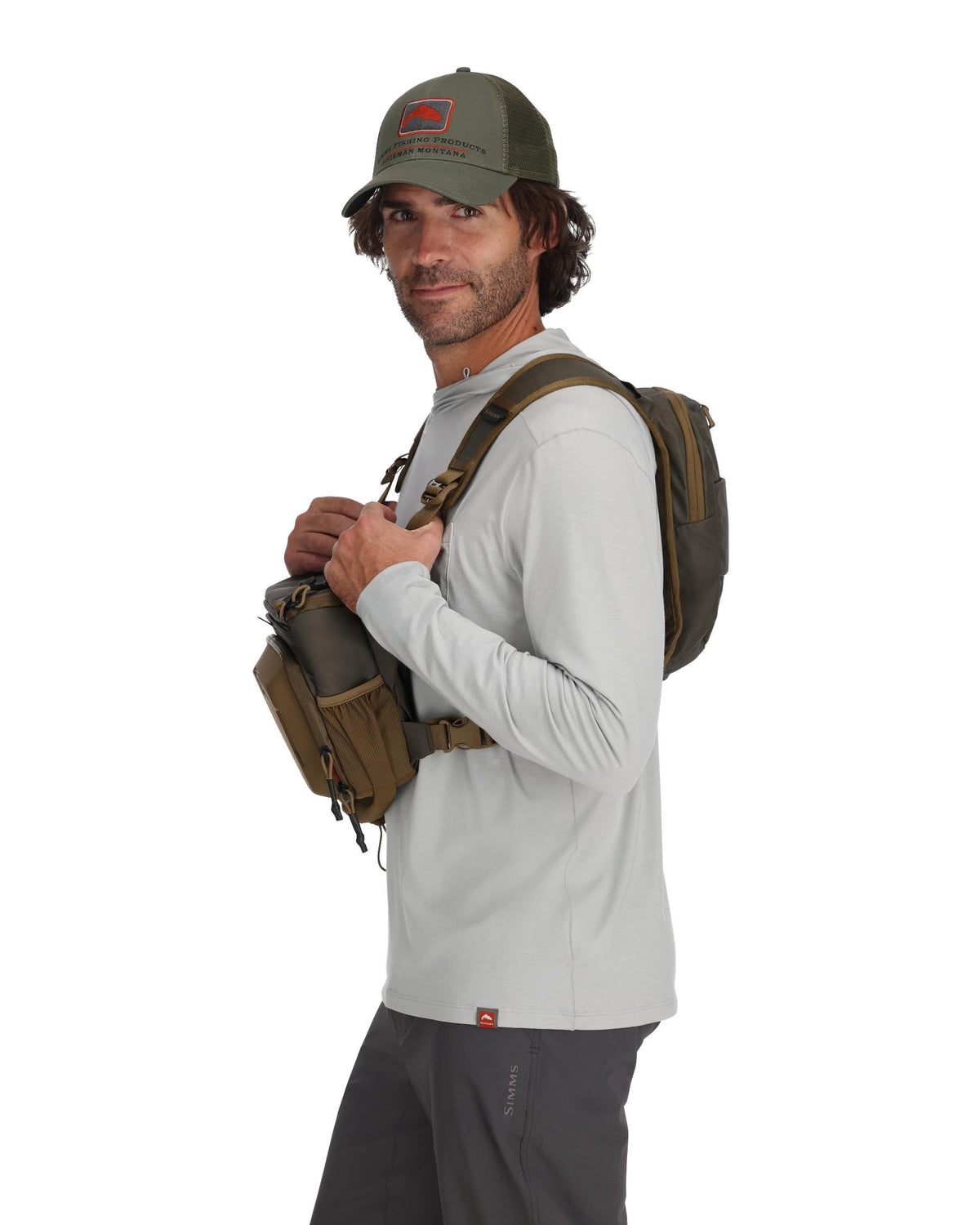 SIMMS HEADWATERS CHEST PACK HICKORY