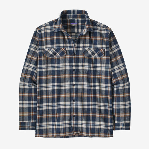 Patagonia Organic Cotton Midweight Long Sleeved Fjord Flannel Shirt