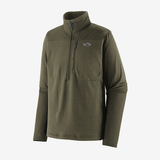 Patagonia Long-Sleeved R1 Fitz Roy 1/4 Zip