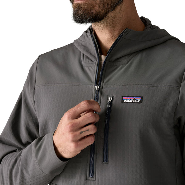 Patagonia R2 TechFace Pullover - Forge Grey