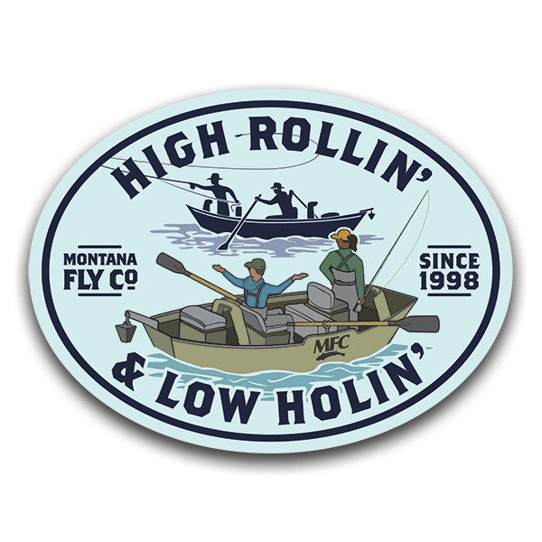 MFC Oval Sticker - Low Holin'