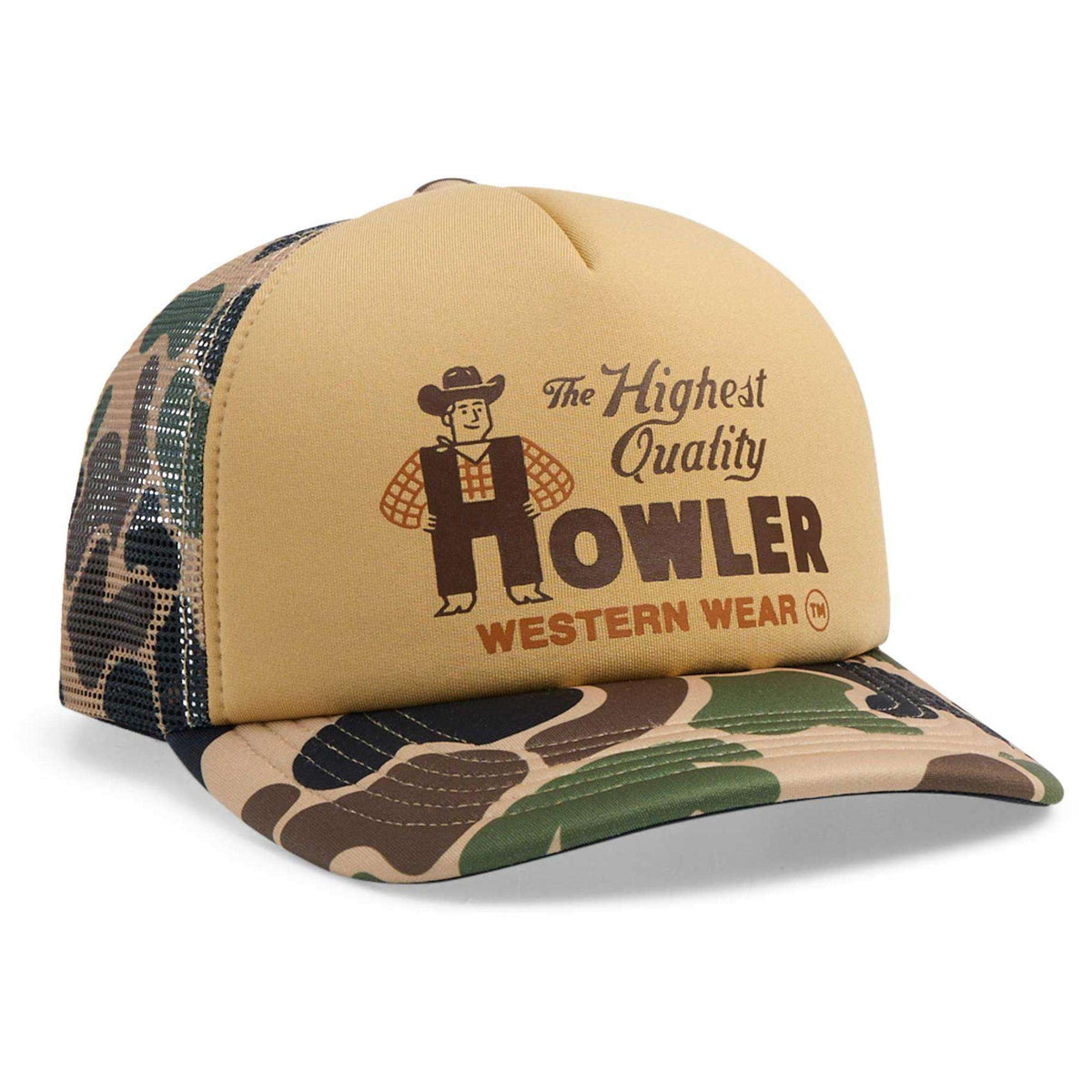 Howler Brothers Foam Dome - Western Wear : Khaki / Camo