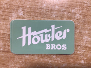 Howler Brothers Green Sticker