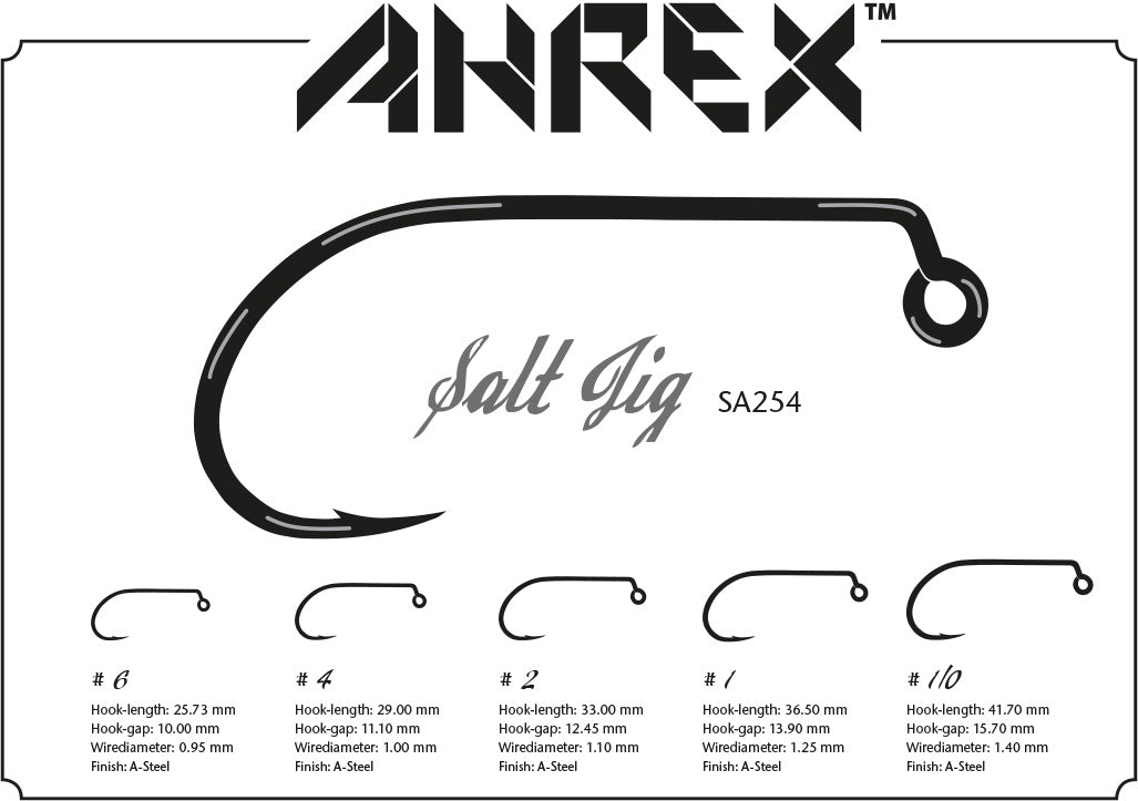 Ahrex SA254 Salt Jig Hook