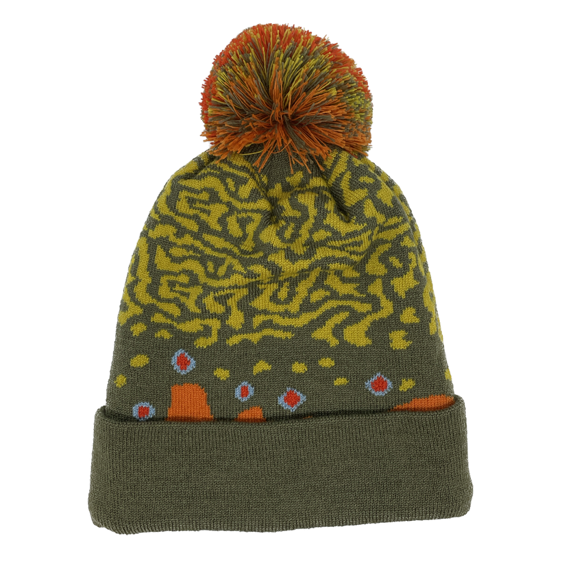 Rep Your Water Brook Trout Skin Knit Hat