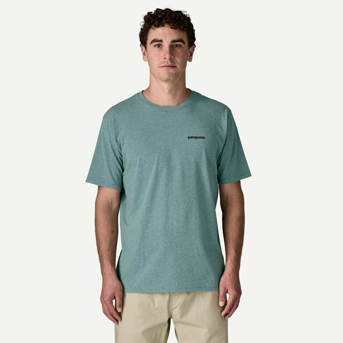 Patagonia Take a Stand Responsibili-Tee - Rainbow Run: Blue Sage