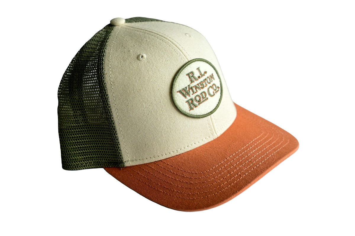 WINSTON Double Haul Trucker Hat Stone Bronze