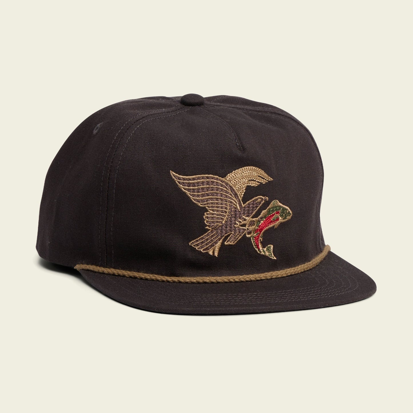 Howler Brothers Osprey Prey Snapback - Black Twill