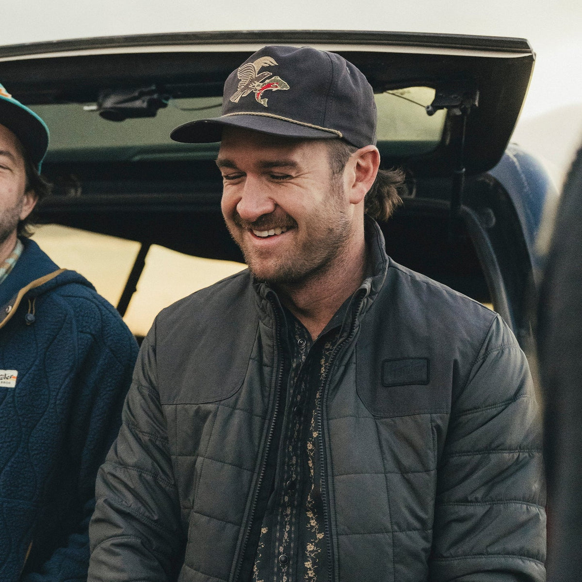 Howler Brothers Osprey Prey Snapback - Black Twill