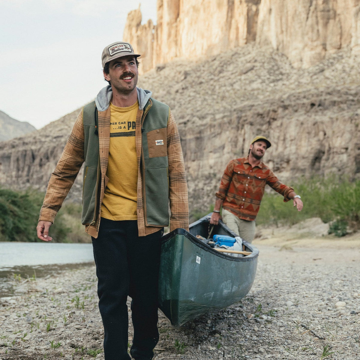 Howler Brothers Osprey Prey Feedstore Snapback - Khaki / Brown