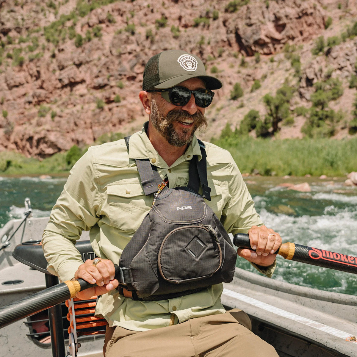 Howler Brothers El Mono Badge Hat - Rifle Green
