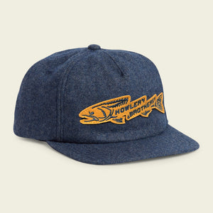 Howler Brothers Snapback - Trout Bolt : Navy Heather