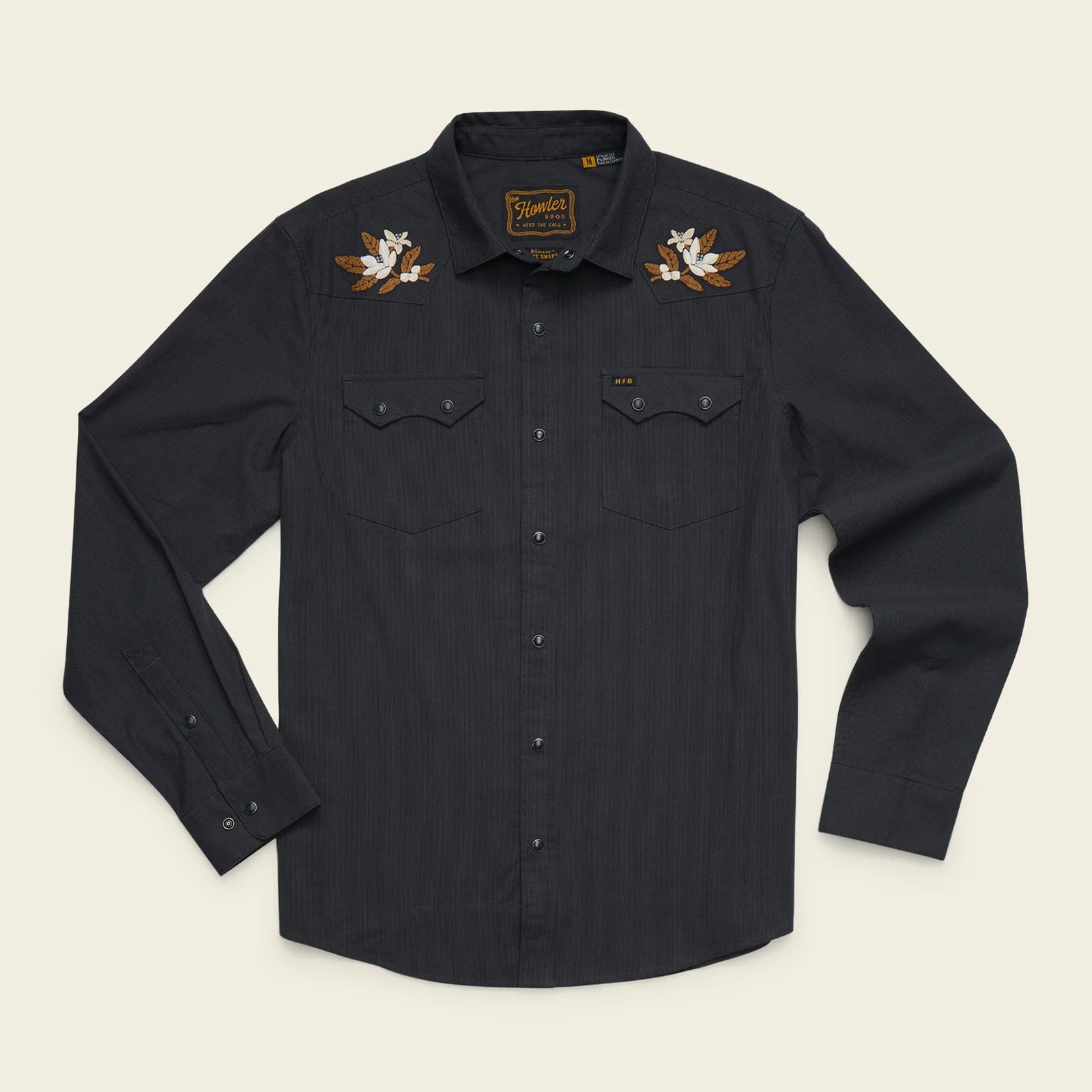 Howler Brothers Crosscut Deluxe Orange Blossoms : Antique Black