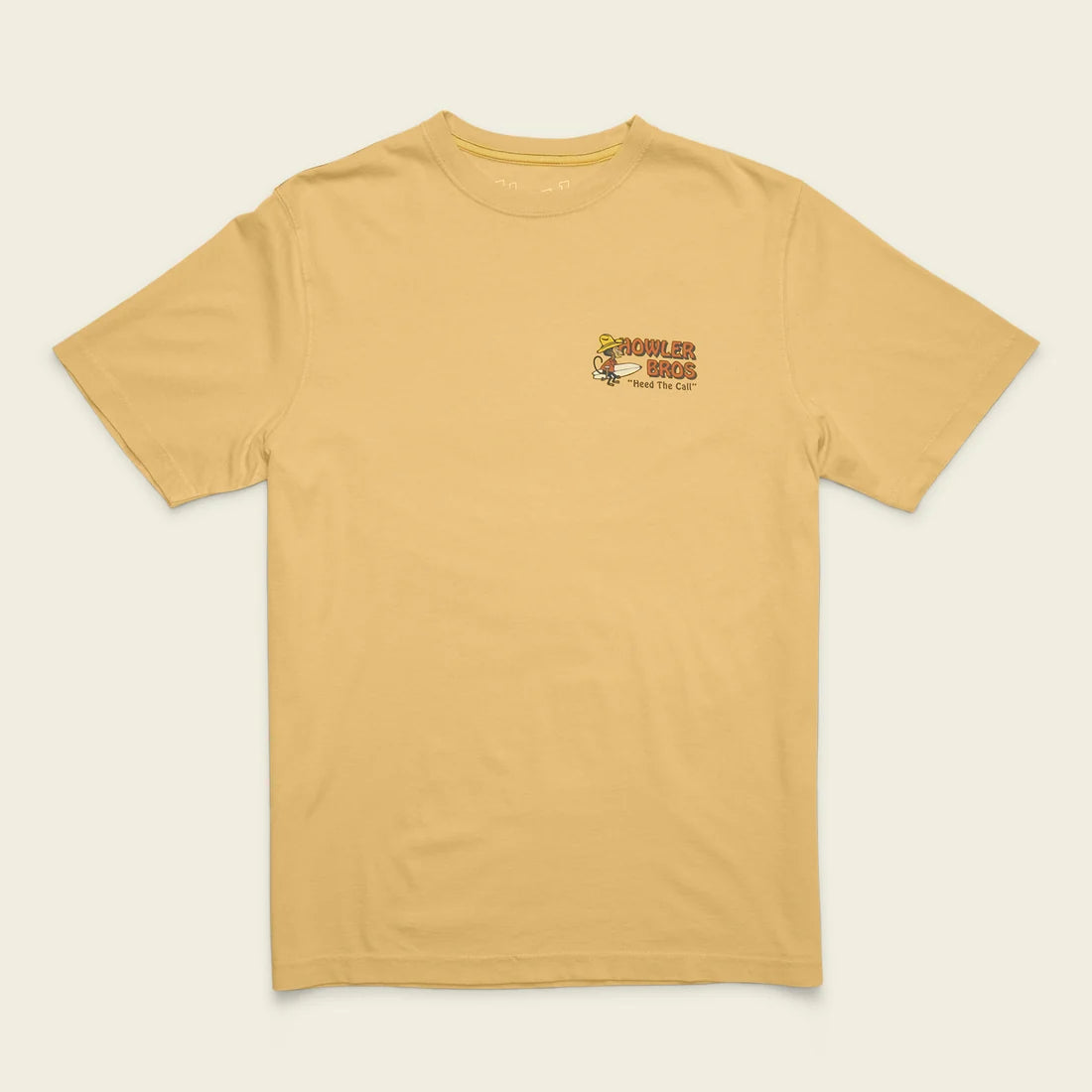 Howler Brothers Cotton T-Shirt - El Monito Surfs : Rattan