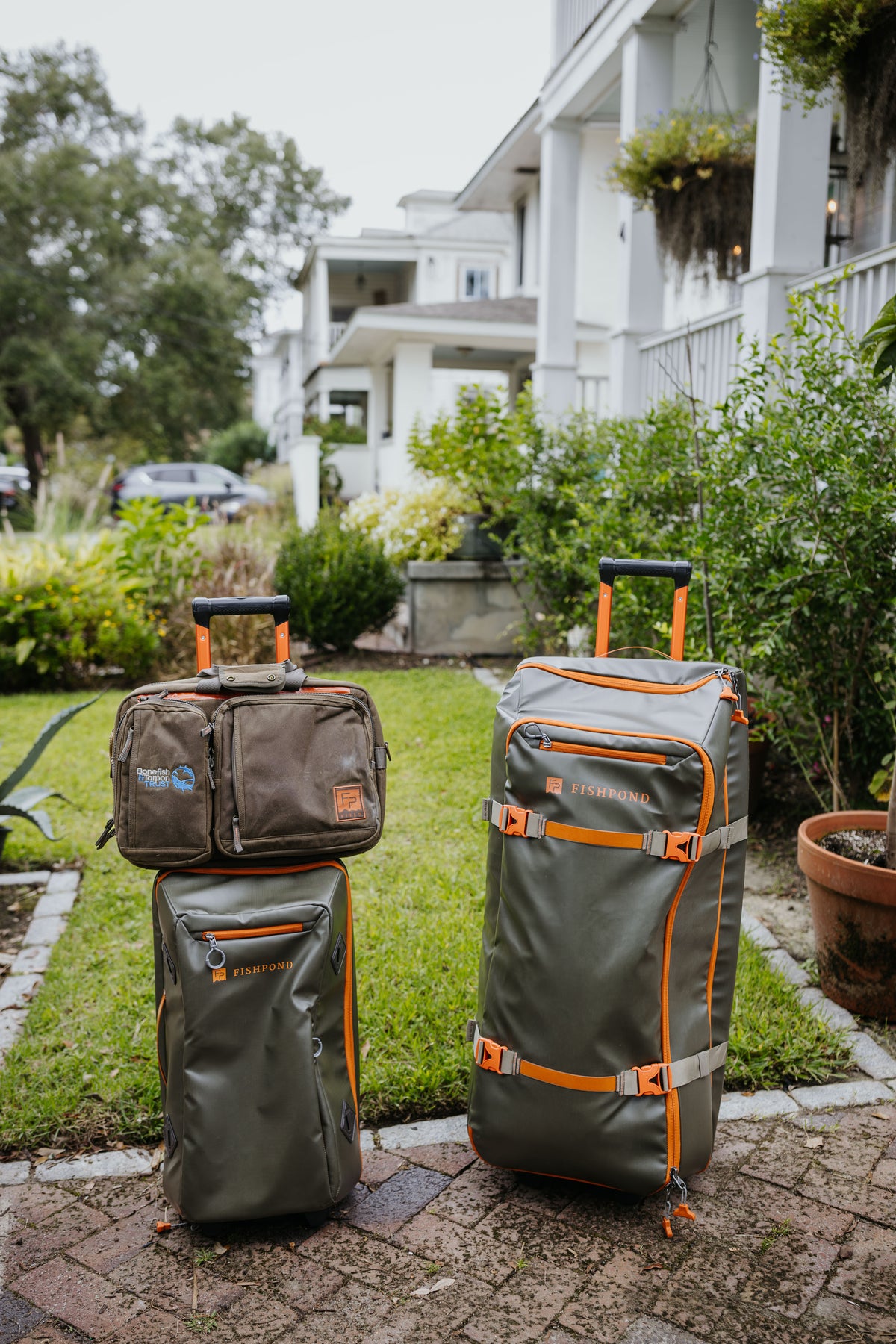 Fishpond Stormshadow Large Rolling Duffel - Green