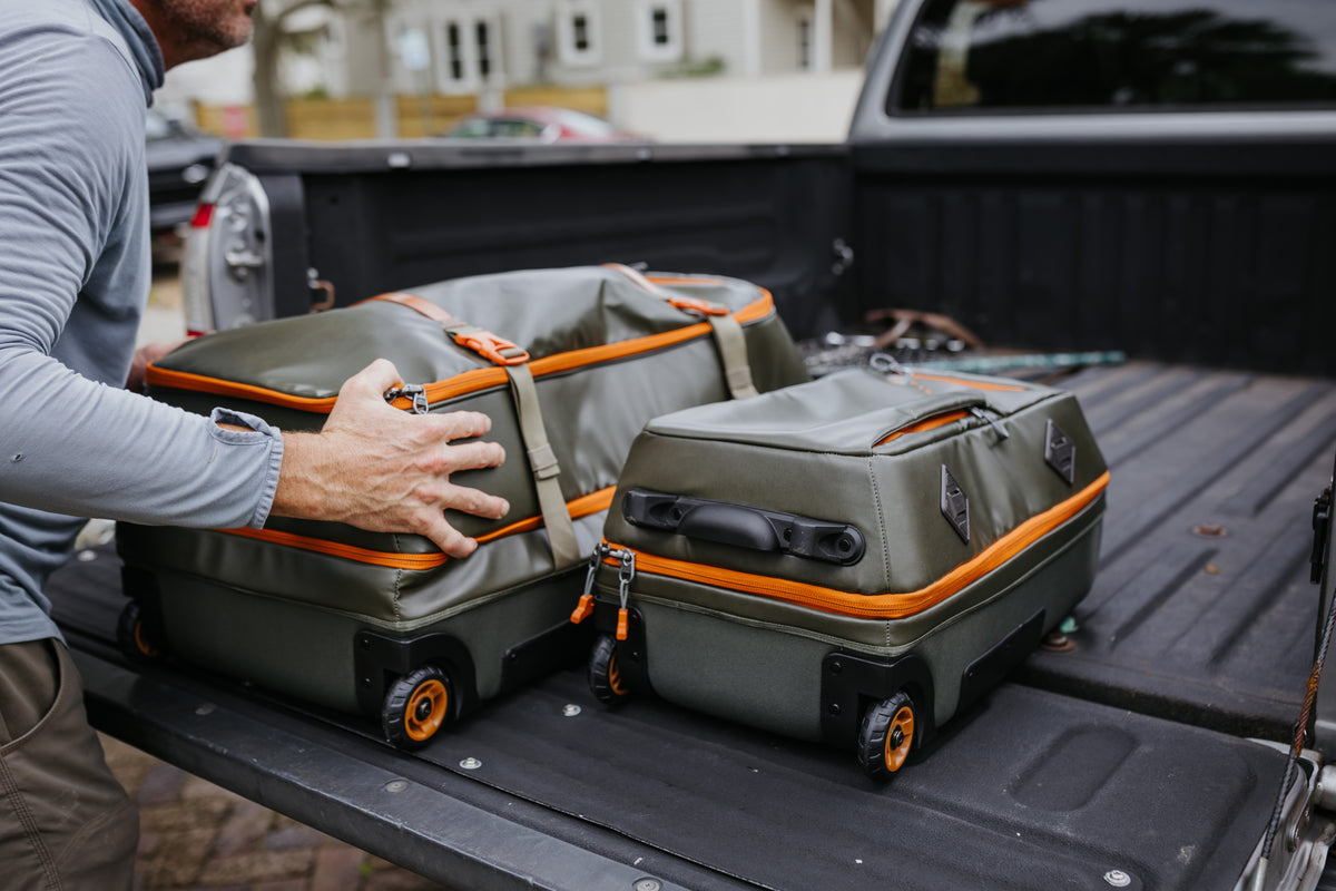 Fishpond Stormshadow Large Rolling Duffel - Green