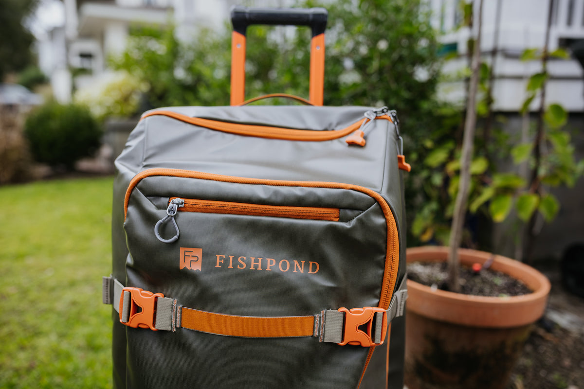 Fishpond Stormshadow Large Rolling Duffel - Green