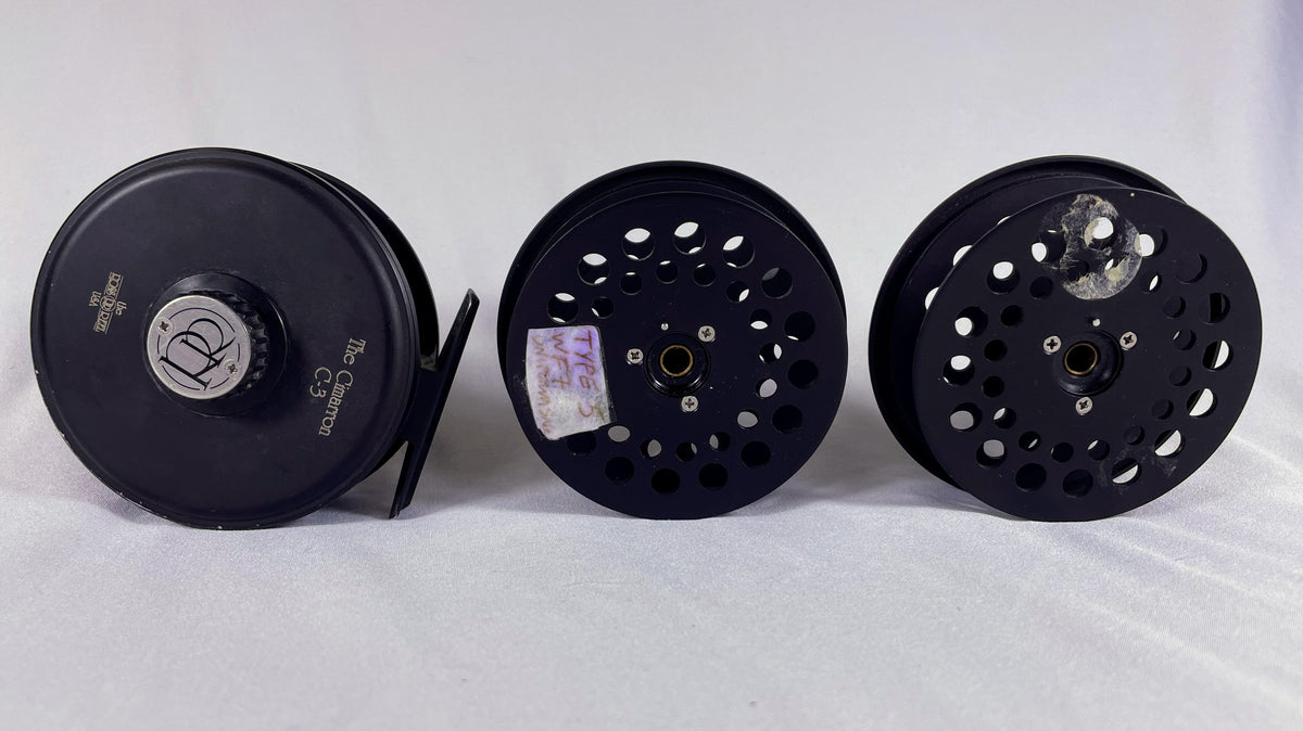 Ross Reels Cimarron C-3 Reel and 2 Spare Spools