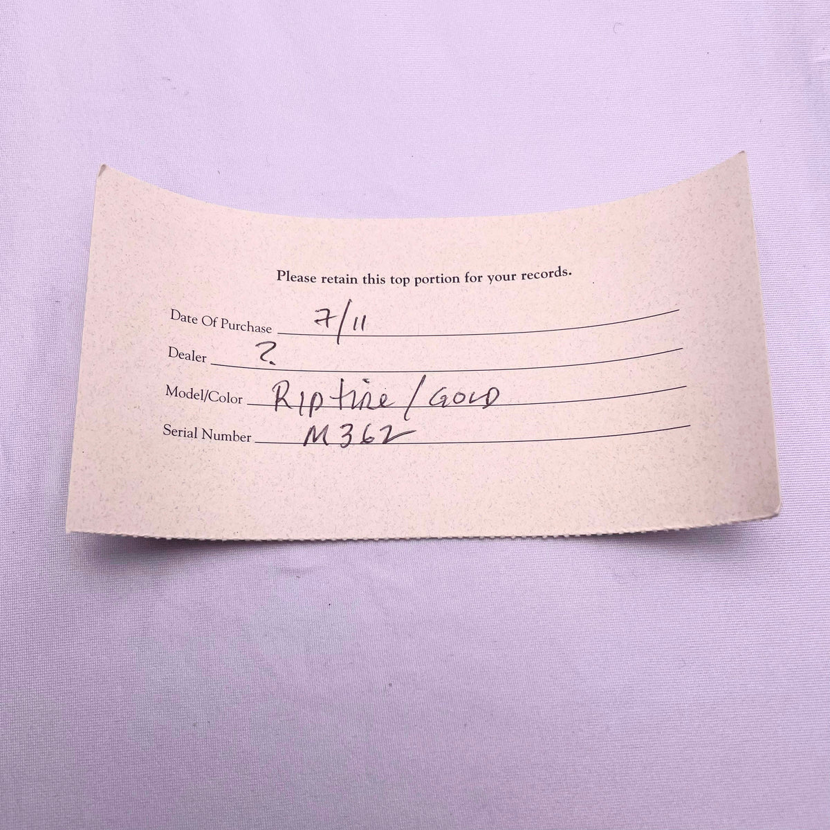 Tibor Riptide Gold Fly Reel