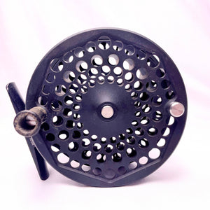black plastic fly fishing reel Ross Reels Gunnison 4/5 Black Fly Reel