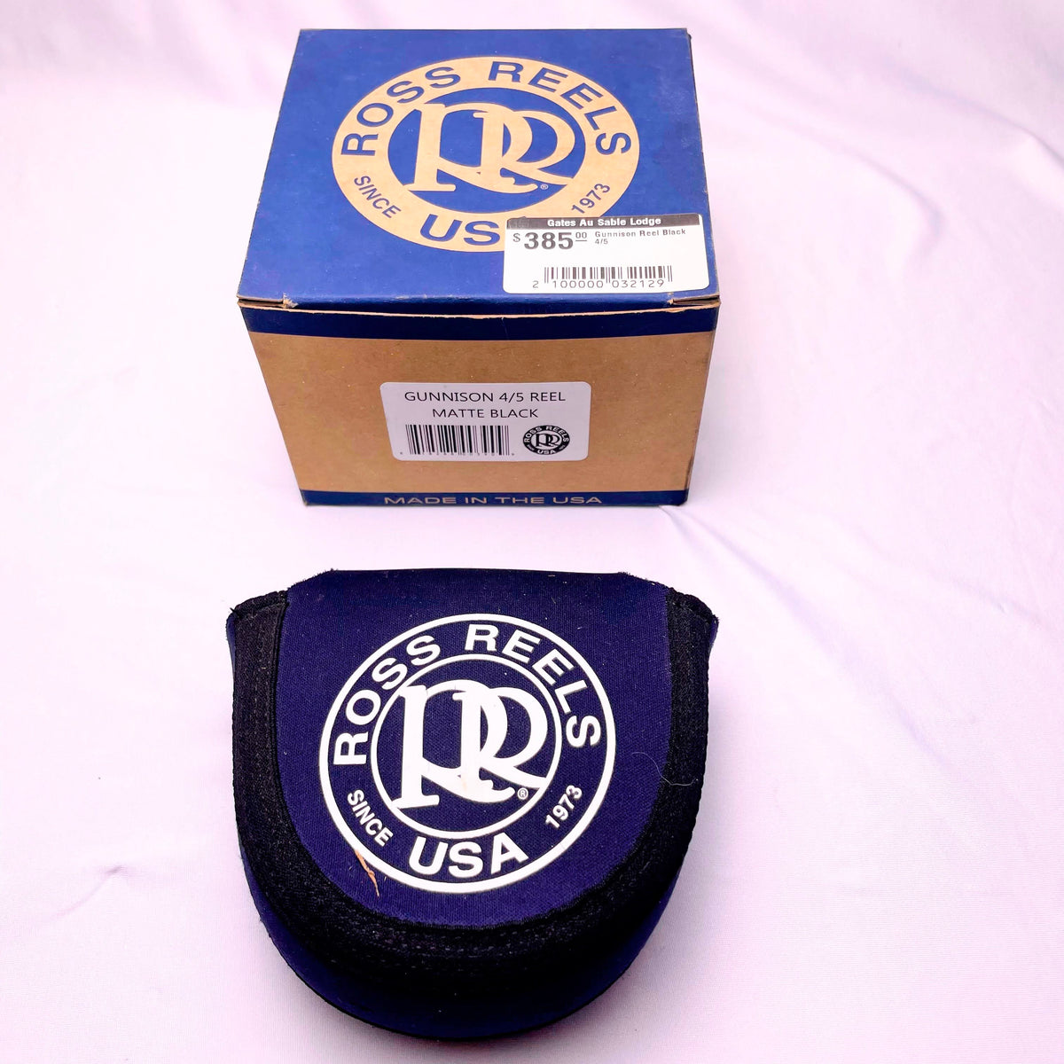 Ross Reels Gunnison 4/5 Black Fly Reel