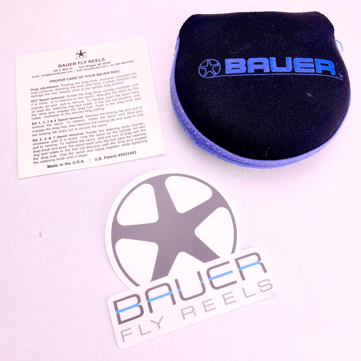 Bauer SST4 Fly Reel