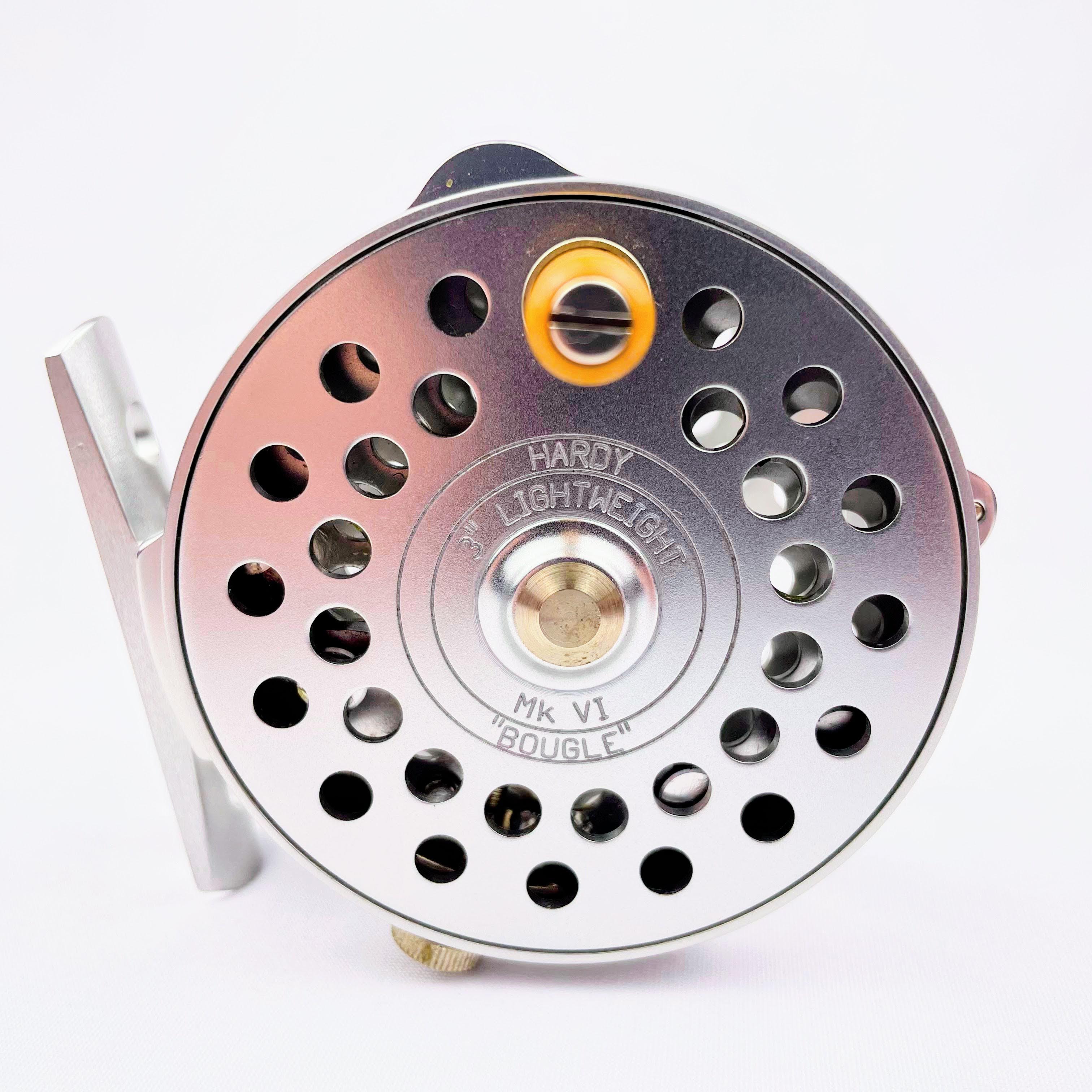 bougle fly reels Hardy 3" Lightweight Mark VI Bougle Fly Reel
