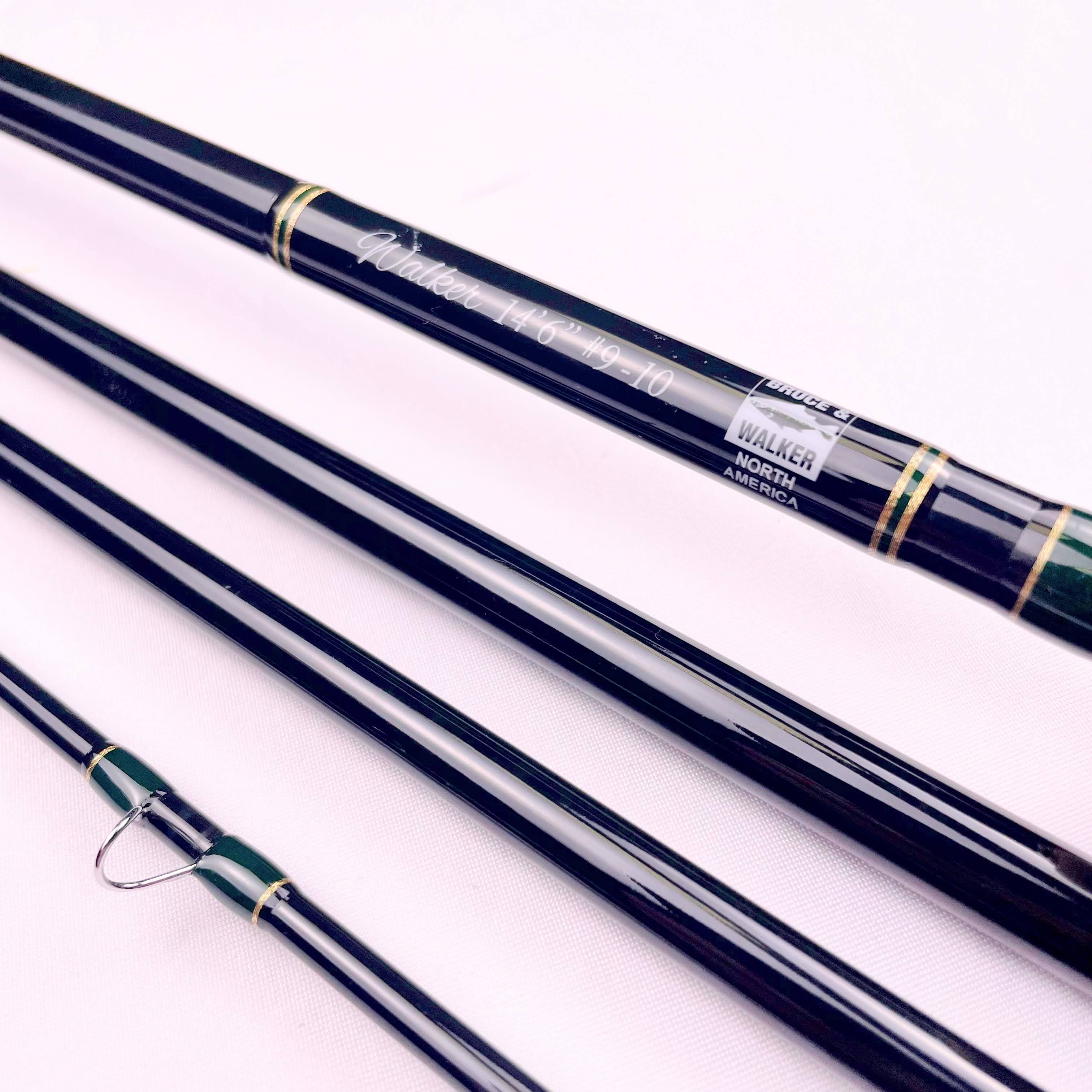 bruce and walker fly fishing rod & - Ruby 8'3 4-5wt Hexagraph Walker by Bruce and Walker..