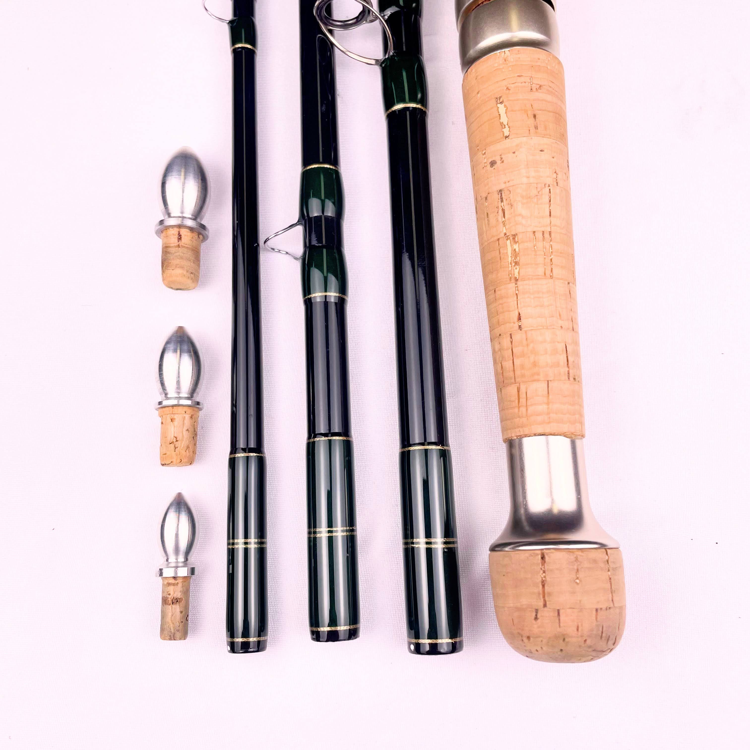 bruce and walker fly fishing rod 15 ft POWERLITE Salmon # 7-10 Antique & Vintage Tackle Trout Bruce And Walker Fishing