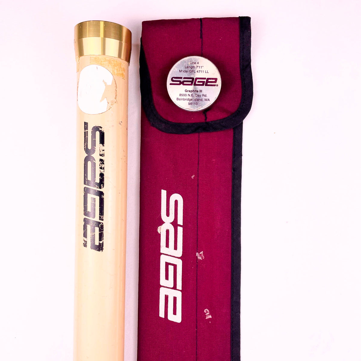Sage LL Graphite III 4711 7&#39; 11&quot; 4 WT