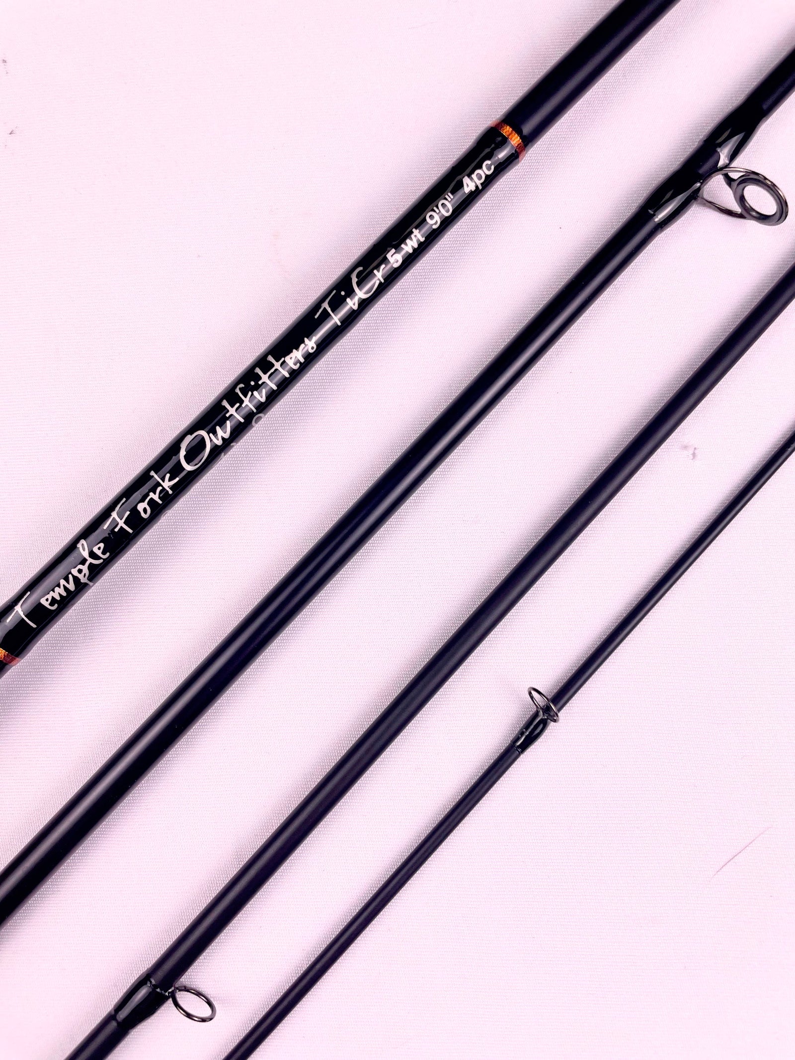 TFO TiCr Lefty Kreh 9' 5WT 4 Piece Fly Rod