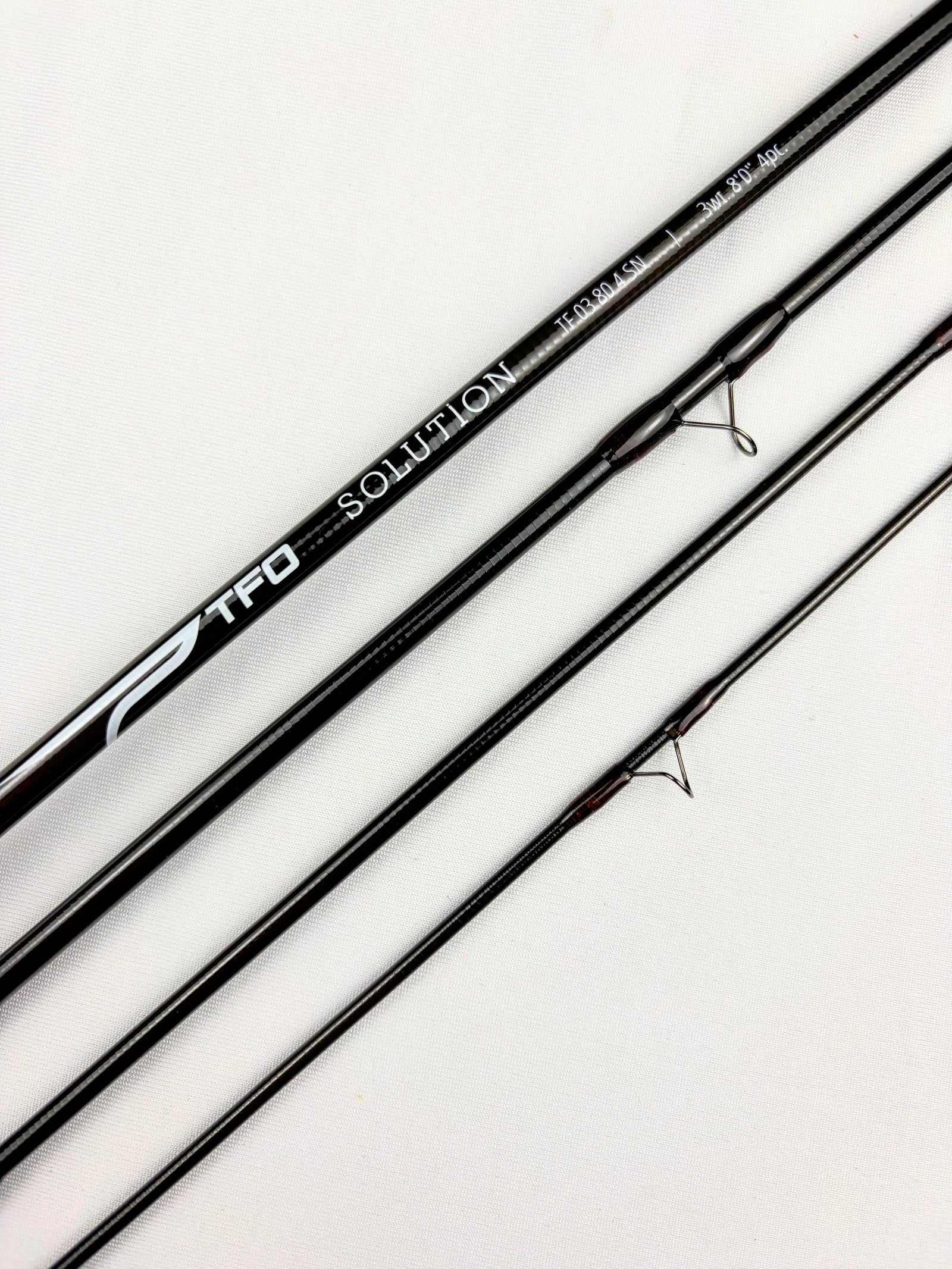 TFO Solution 8' 3WT 4 Piece Fly Rod