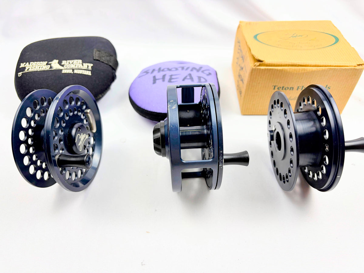 Teton #7 Reel and 2 Spools