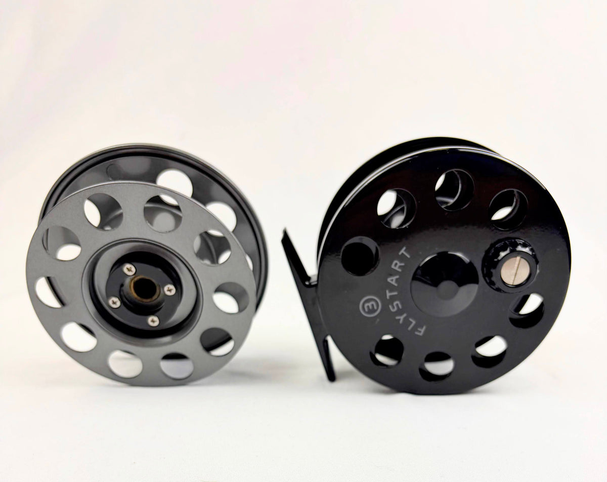 Ross Reels Fly Start Black Reel and Titanium Spool #3