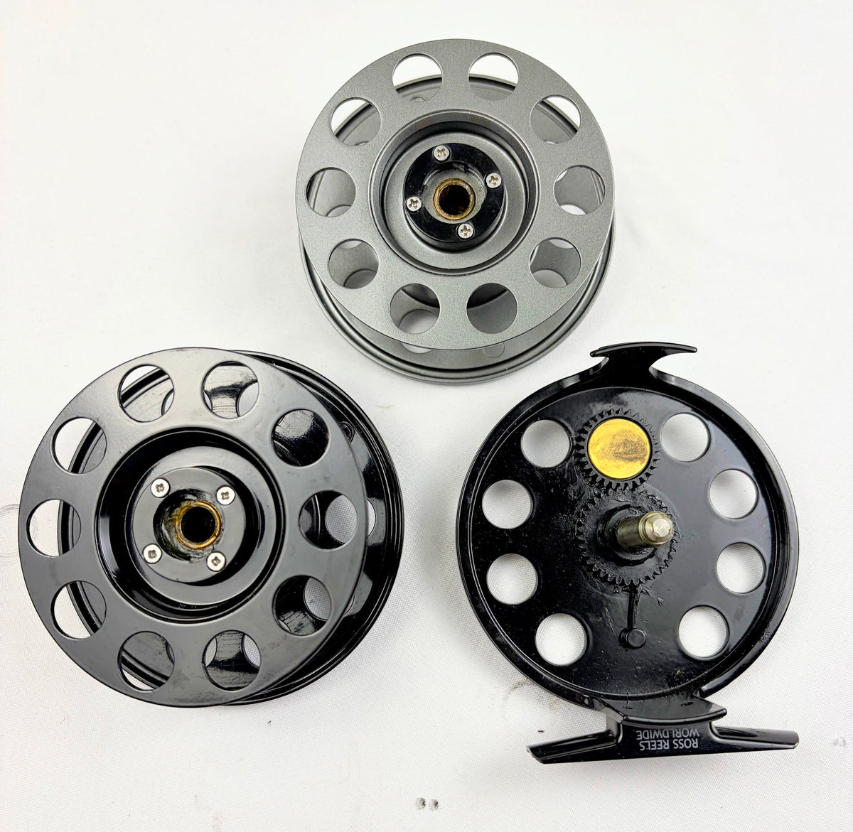 Ross Reels Fly Start Black Reel and Titanium Spool #3