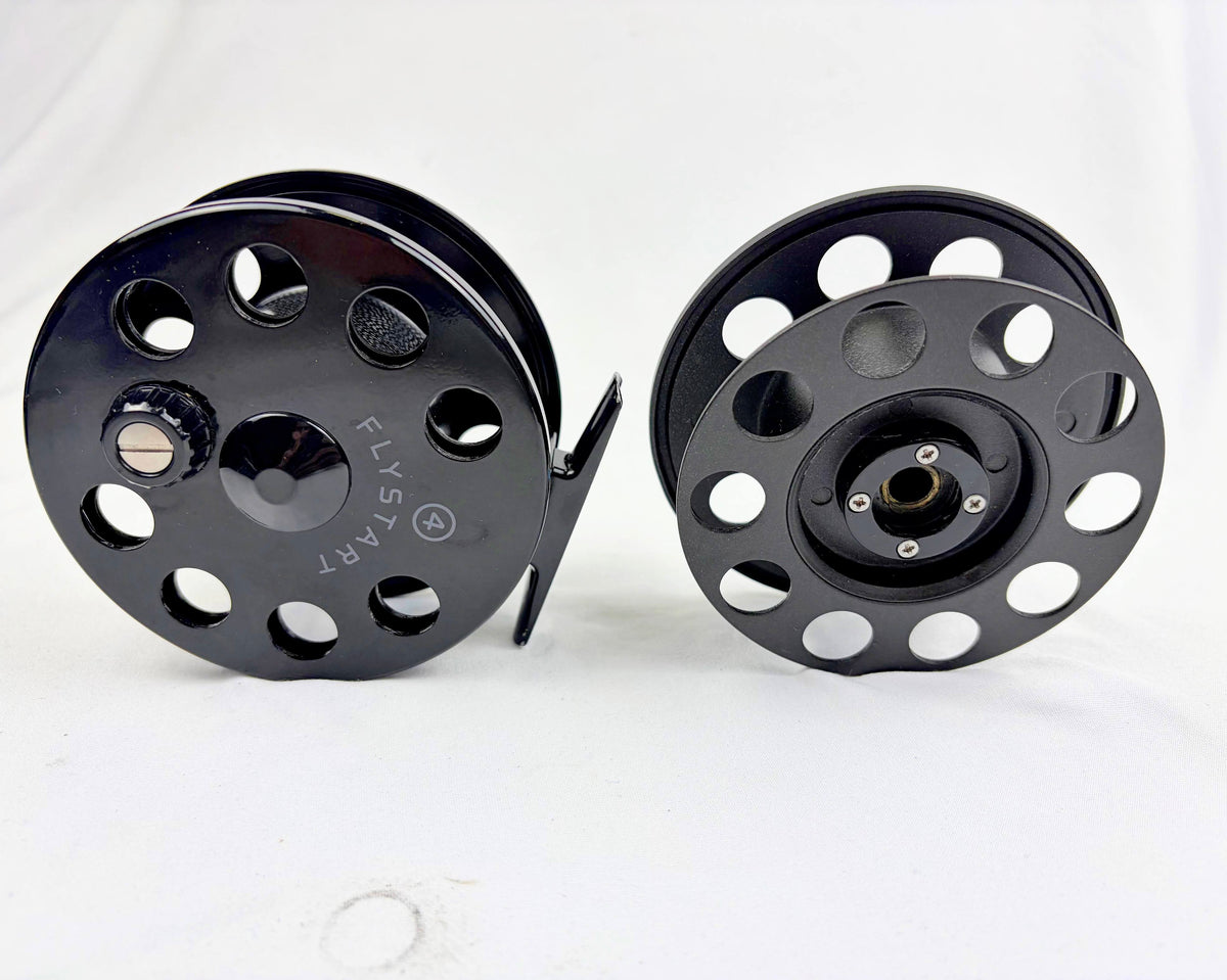 Ross Reels Fly Start Reel and Spool Black #4 (6-8WT)