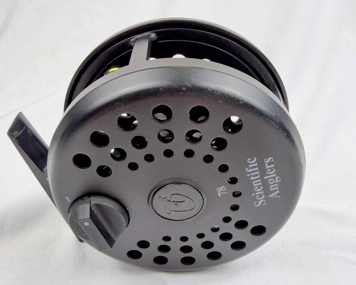 Scientific Anglers 78 Systems 2 Reel Black With Blue Pouch